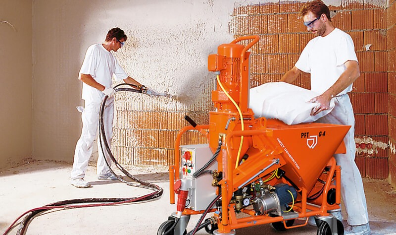 Masina de tencuit dual monofazic/trifazic PFT G4 FC 230/400V Masina de tencuit dual monofazic/trifazic PFT G4 FC 230/400V